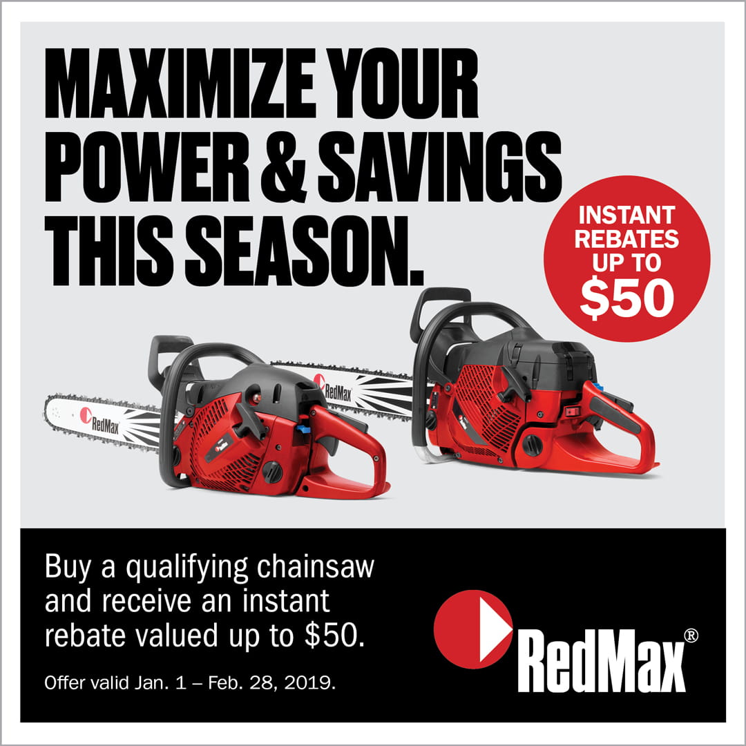redmax-chainsaw-rebates